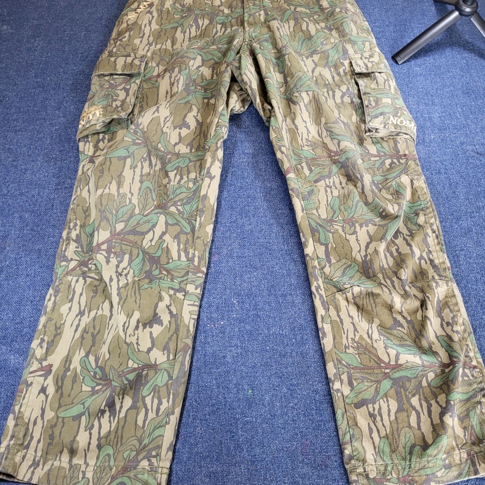 Nomad Mens Med Camo Cargo Hunting Pants NWTF National Wild Turkey Federation